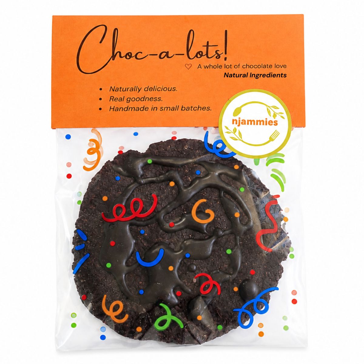 Njammies Choc-a-lots chocolate cookie 20 g single