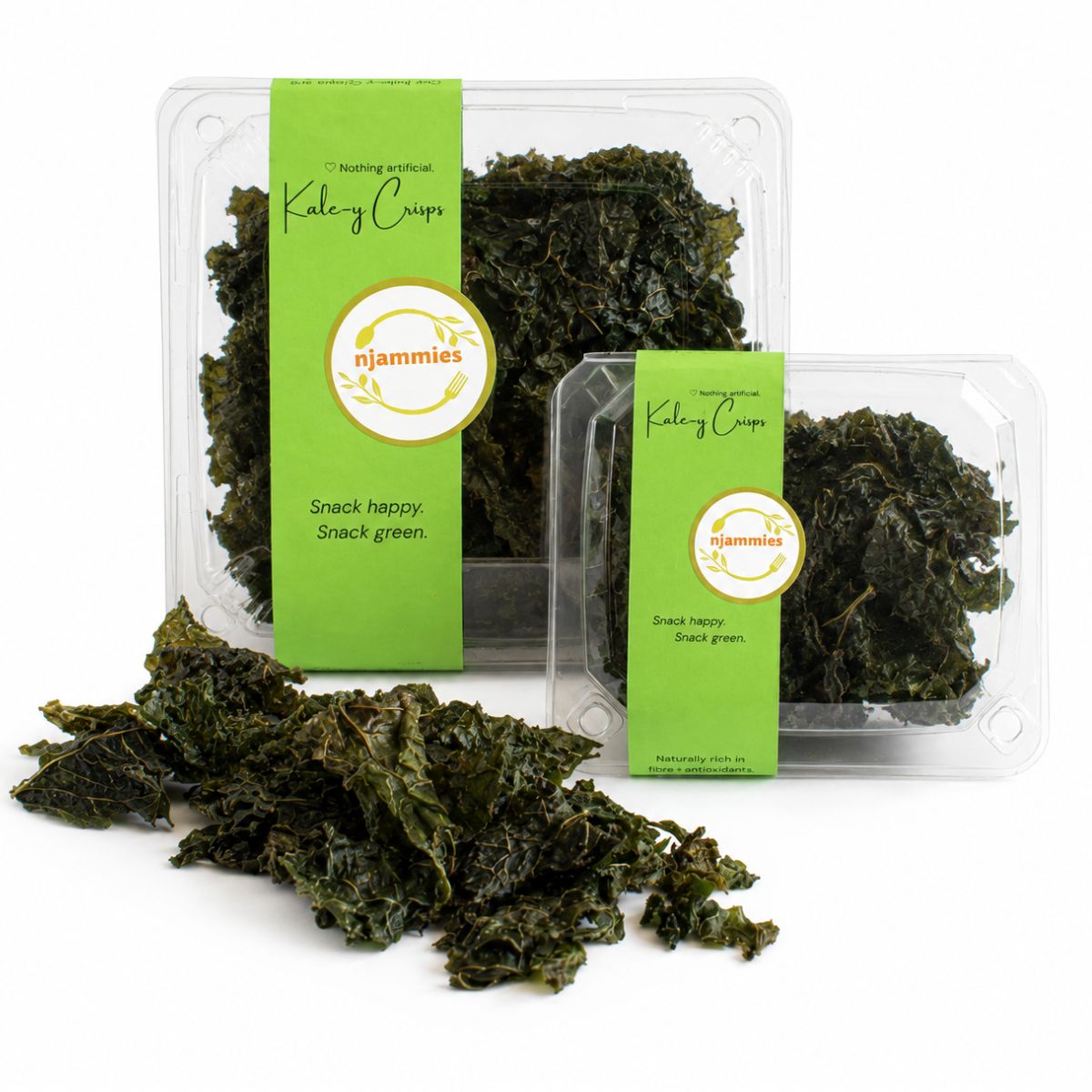 Kale-y Crisps 90 g & 40 g | Natural Kale Snack