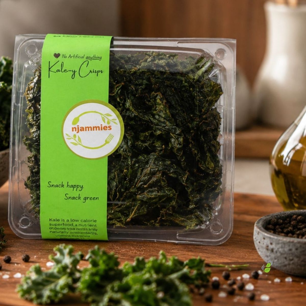 Kale-y Crisps 90 g & 40 g | Natural Kale Snack