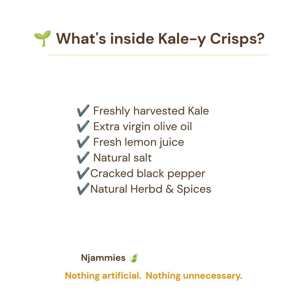 Kale-y Crisps 90 g & 40 g | Natural Kale Snack