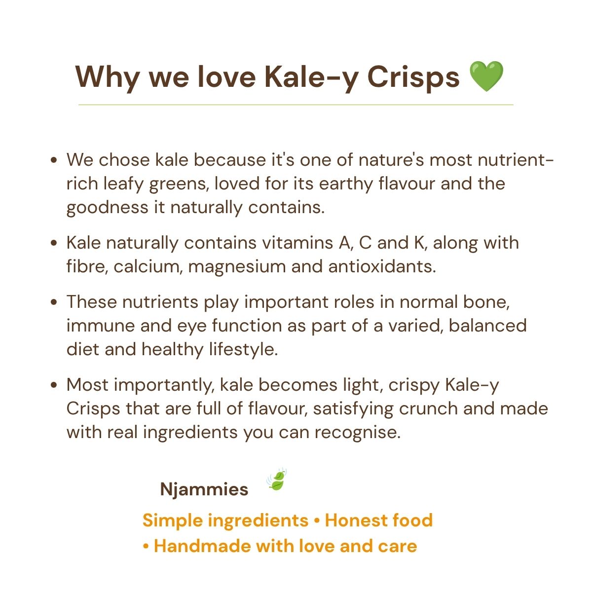 Kale-y Crisps 90 g & 40 g | Natural Kale Snack