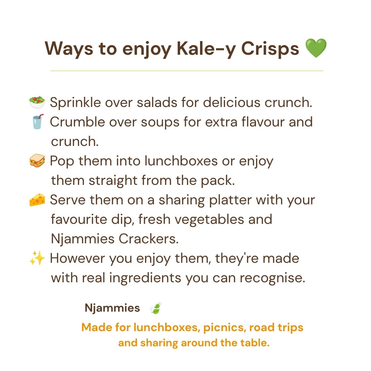 Kale-y Crisps 90 g & 40 g | Natural Kale Snack