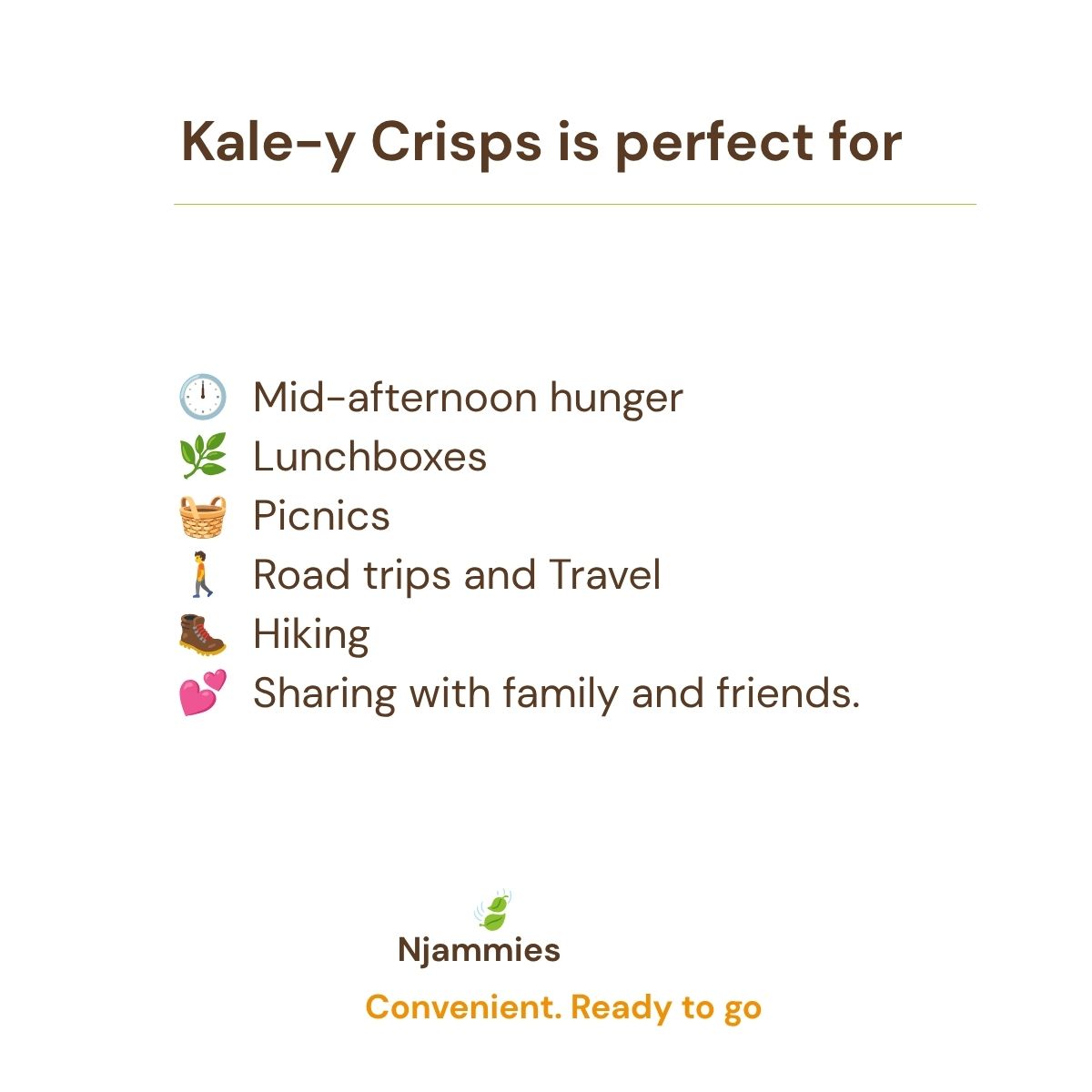 Kale-y Crisps 90 g & 40 g | Natural Kale Snack